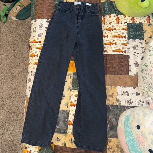 Cotton On Women's Straight Leg Jeans - Dark Blue - Picture 1 of 2